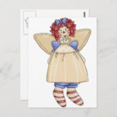 Carte Postale ange (Devant / Derrière)