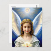 Carte Postale Ange (Devant / Derrière)