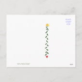 Carte postale Ange à la trompette (Dos)