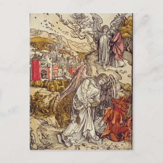 Carte Postale Ange avec la clé de l'abîme, 1498 (Devant)