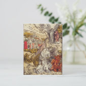 Carte Postale Ange avec la clé de l'abîme, 1498 (Debout devant)