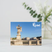 Carte Postale Ange avec la Couronne d'épines - Sant'Angelo, Rome (Debout devant)