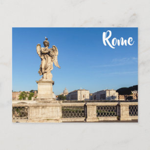 Carte Postale Ange avec la Couronne d'épines - Sant'Angelo, Rome