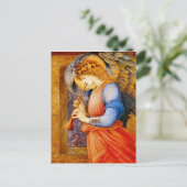 Carte Postale Ange avec trompette (Debout devant)