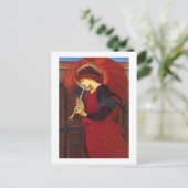 Carte Postale Ange avec trompette, Burne Jones (Debout devant)