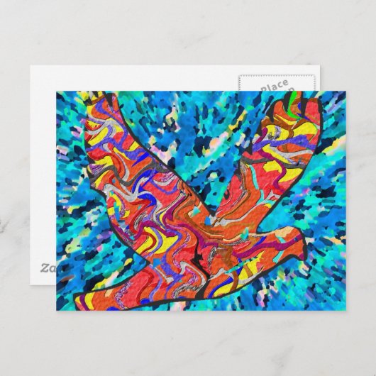 Carte Postale Ange Bird (Devant / Derrière)