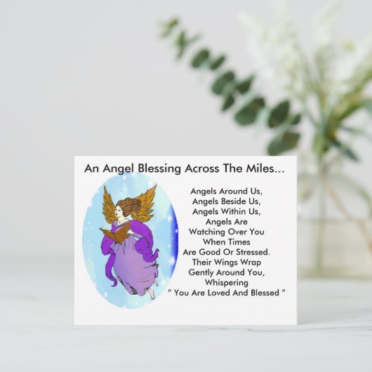 Carte Postale Ange céleste (Debout devant)