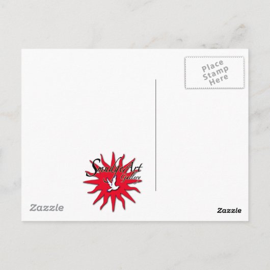 Carte Postale Ange céleste (Dos)