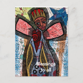 Carte Postale Ange d'Afrique