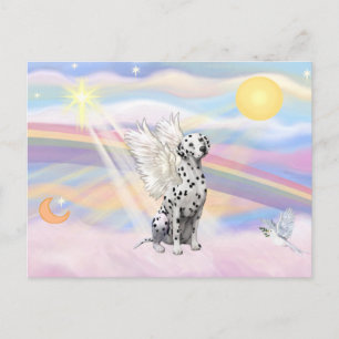 Carte Postale Ange dalmate