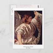 Carte Postale Ange D'Annonciation Par Titien (Devant / Derrière)