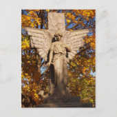 Carte Postale Ange d'automne (Devant)