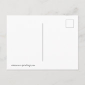 Carte Postale Ange de chat (Dos)