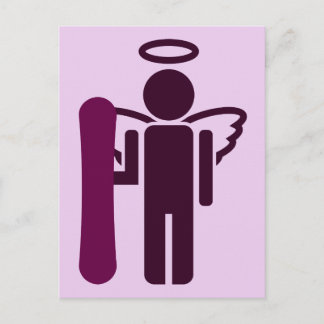 Carte Postale ange de conseil.