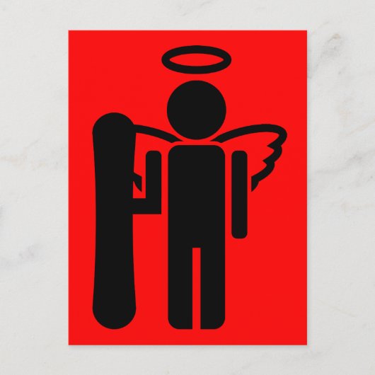 Carte Postale ange de conseil. (Devant)