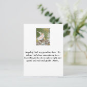 Carte Postale Ange de Dieu mon gardien, cher ! (Debout devant)