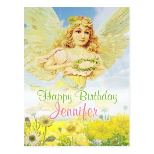 Invitations Faire Part Cartes Ange Joyeux Anniversaire Zazzle Be