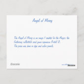 Carte Postale Ange de la miséricorde (Dos)