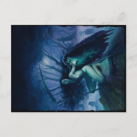 Carte Postale Ange de la mort (Devant)