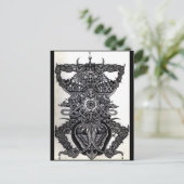 Carte Postale Ange de la mort  (Debout devant)