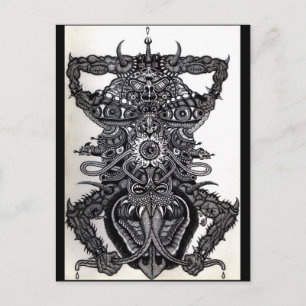 Carte Postale Ange de la mort 