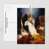 Carte Postale Ange de la Mort (1851) (Devant / Derrière)