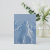 Carte Postale Ange de la neige (Debout devant)