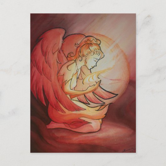 Carte Postale Ange de l'Esprit (Devant)