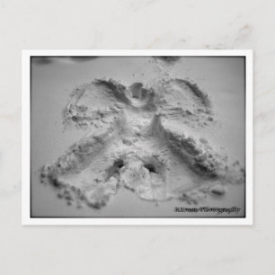 Carte Postale Ange de neige
