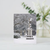 Carte Postale Ange de neige (Debout devant)