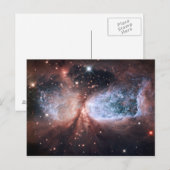 Carte Postale Ange de neige Hubble (Devant / Derrière)