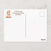 Carte Postale Ange de Noël pour la bénédiction de la joie (Dos)