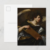 Carte Postale Ange de Pâques par Simon Vouet (Devant / Derrière)