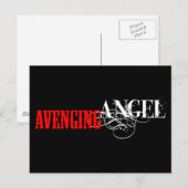 Carte Postale Ange de vengeance (Devant / Derrière)
