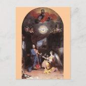 CARTE POSTALE ANGE DE VIRGIN ET D'ANNONCIATION (Devant)