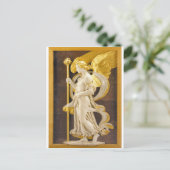 Carte Postale Ange d'or (Debout devant)