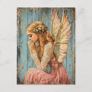 Carte Postale Ange doré