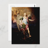 Carte Postale Ange du gardien par Vladimir Borovikovsky (Devant / Derrière)