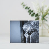 Carte Postale Ange en train de pleurer (Debout devant)