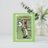 Carte Postale Ange endormi (Debout devant)