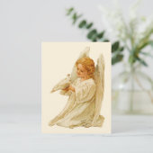 Carte Postale Ange et colombe (Debout devant)