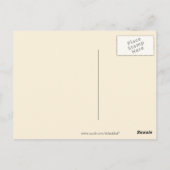 Carte Postale Ange et colombe (Dos)