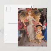 Carte Postale Ange et Enfant (Devant / Derrière)