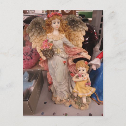 Carte Postale Ange et Enfant (Devant)