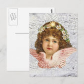 Carte Postale Ange fissuré (Devant / Derrière)