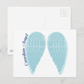 Carte Postale Ange gardien (Devant / Derrière)