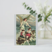 Carte Postale Ange gardien (Debout devant)