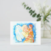 Carte Postale Ange gardien (Debout devant)