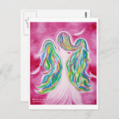 Carte Postale Ange gardien (Devant / Derrière)