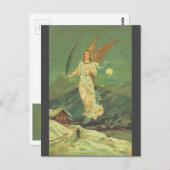 Carte Postale Ange gardien (Devant / Derrière)